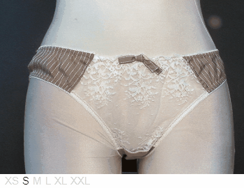 Princesse Tam Tam 93% silk and lace bikini
