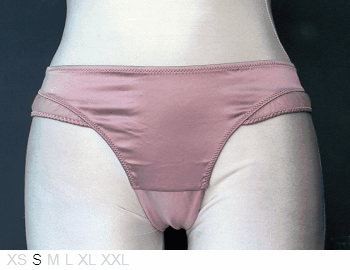 Princesse Tam Tam Poly thong with sheer sides