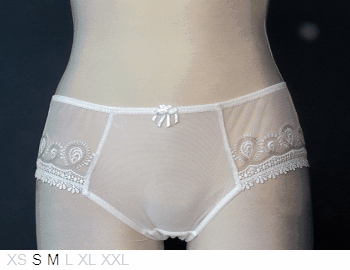 Parfait 100% polyester sheer shorty