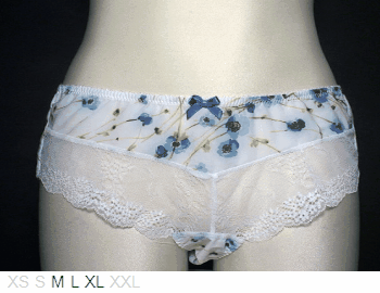 Parfait Super soft poly and lace knicker
