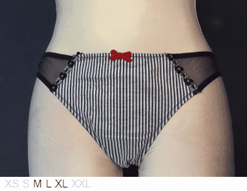 Passionata 73% poly bikini with sheer sides