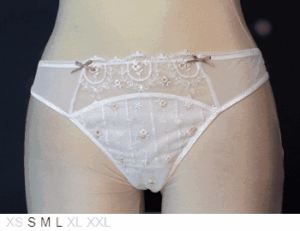 Passionata Pretty sheer and lace thong
