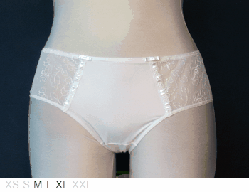 Piege Emanuelle soft nylon & lace brief