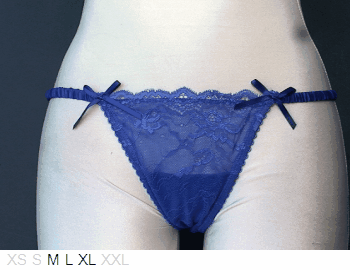 Playful Promises Juliette satin & nylon string