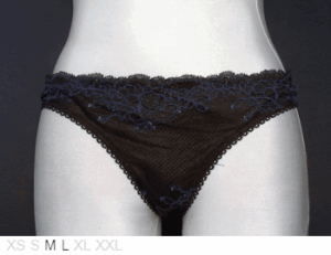 Pleasure State Bardot Rochfort mini brief