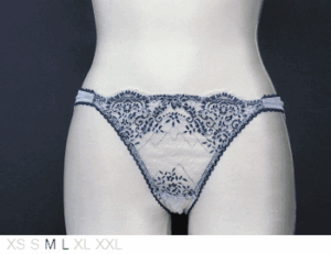 Pleasure State Anais Genevieve lace string