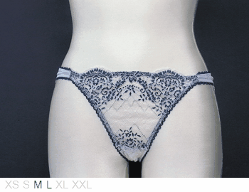 Pleasure State Anais Genevieve lace string