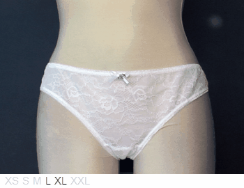 Pretty Polly Sheer and lace Italian bikini
