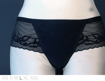 Prima Valentina Poly and lace hipster