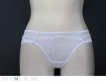 Promise Sheer and lace bikini
