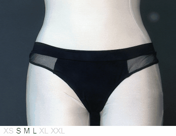 Purpuratta Poly and lace Colombian tanga