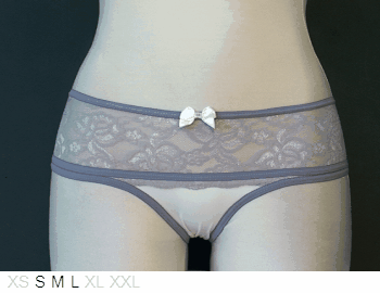 Purpuratta Poly bikini with lace band