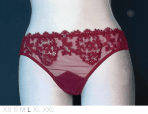 Ritratti Beautiful lace and sheer back Brazilian