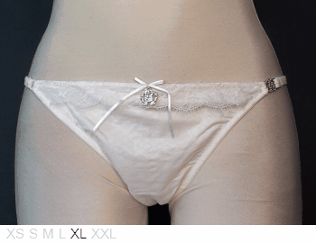 Roberto Cavalli 92% polyamide string bikini