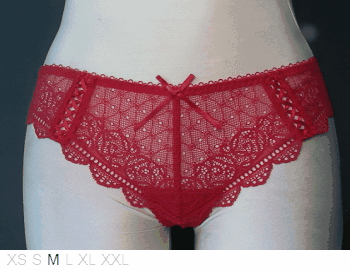 Audelle Fiesta lace thong