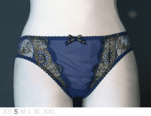 Samanta Mintaka poly and sheer zero VPL bikini