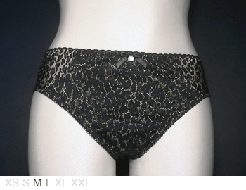 Sans Complexe Cheetah print poly bikini