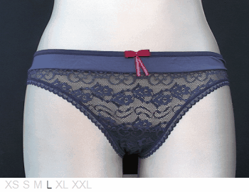 Santolina Lingerie Poly and lace Colombian thong