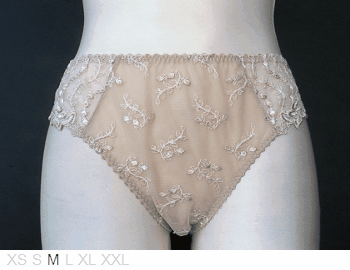 Secret d'Eva Lys Royale Maille poly & lace bikini