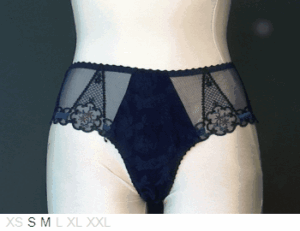 Secret d'Eva Marie Antoinette poly & lace culotte
