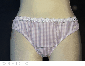 Sisi 57% cotton and poly Brazilian tanga