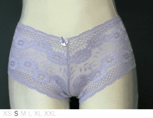Sophia Lace short with lace-up back