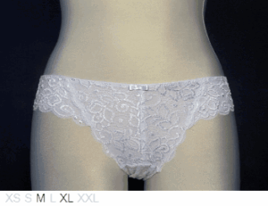 Sophie B Cute lace front bikini
