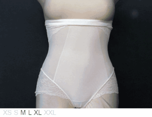 Spanx Sheer and lace shape girdle