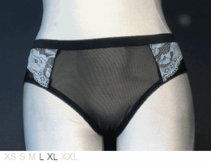 Spree Sheer and lace bikini