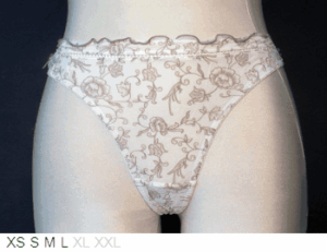 Steffy Lingerie Thong FEMME LISBETH