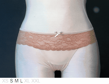 The Little Bra Company Kymber poly and lace panty