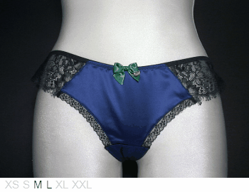 Tutti Rouge Kitty poly and satin Brazilian