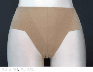 Ulla Wide side 70% poly thong