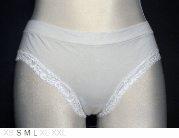 V.I.P.A 94% cotton and lace bikini