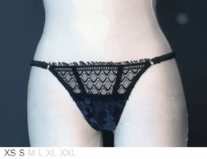 Valery Prestige 80% silk thong