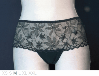 Valery Prestige Sheer and lace shorty