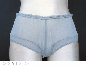 Velvette Barbara sheer and lace shorty