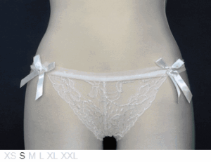 Yisiting Sheer and lace string bikini