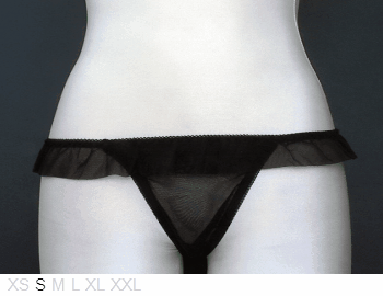 Yisiting Sheer and lace open-back string