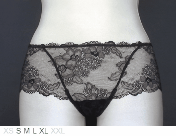 Wacoal Sheer and lace French knicker