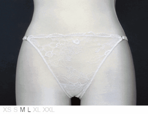 Wacoal Sheer and lace string bikini