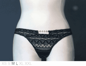 ea Lingerie Lace Colombian thong