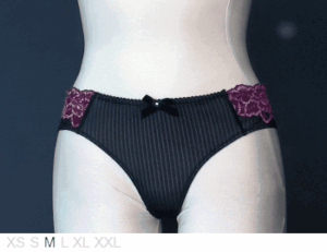ea Lingerie Dual layer sheer cachetero