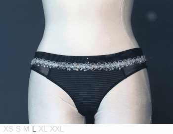 ea Lingerie Sheer Colombia cachetero bikini