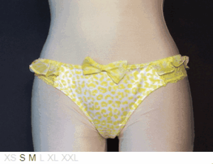 etam Panam poly slip with lace sides